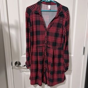 Soft long sleeve dress